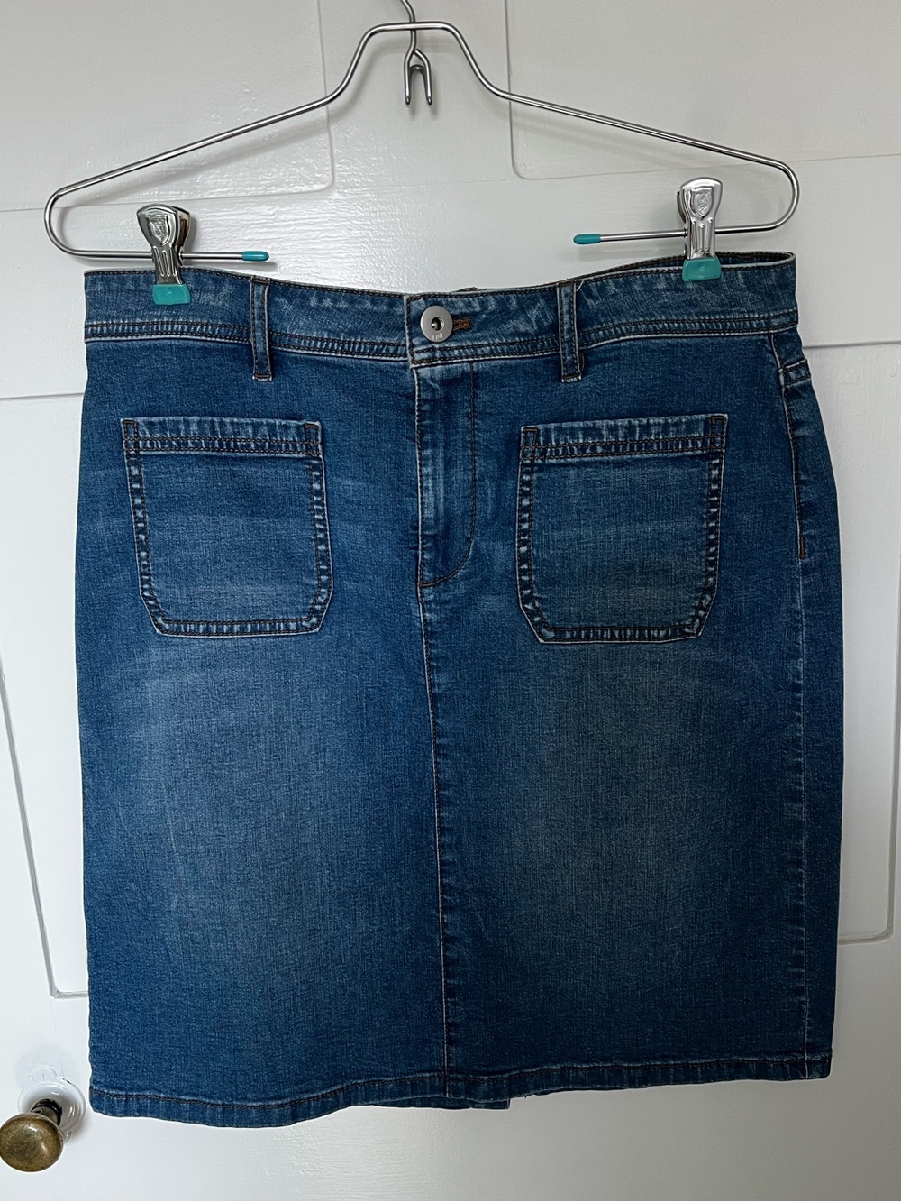 J Jill Denim skirt
